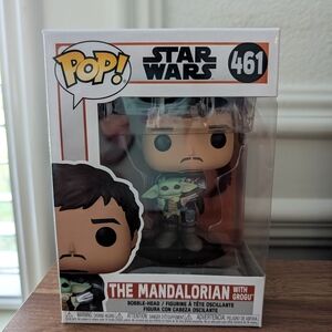 Funko Pop! Star Wars The Mandalorian with Grogu #461 - Vinyl Figure